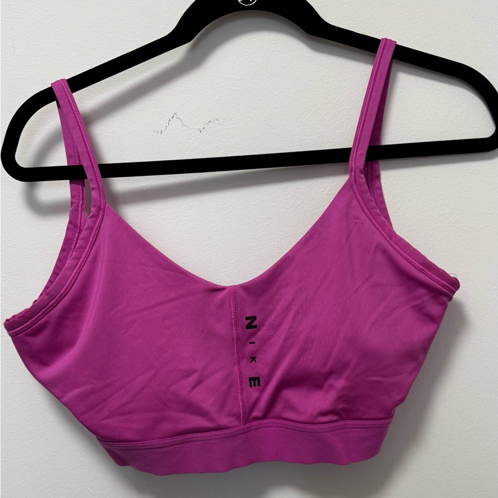 Nike Dri-FIT pink Sports Top